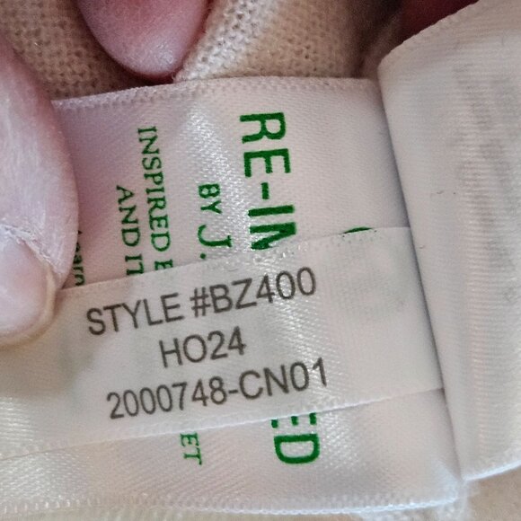 J. Crew Womens XL Beige Ivory Featherweight The Good Cashmere Cardigan Preppy - Picture 7 of 11